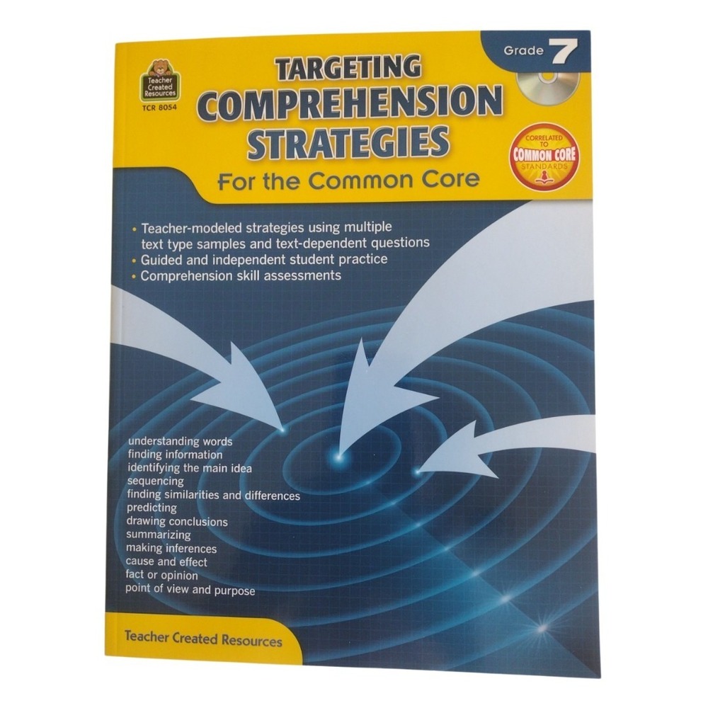 Targeting Comprehension Strategiesโ for the Common Core Grd 7 by Teacher Created